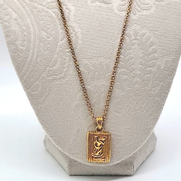 YSL PENDANT VINTAGE NECKLACE - Picture 4 of 4